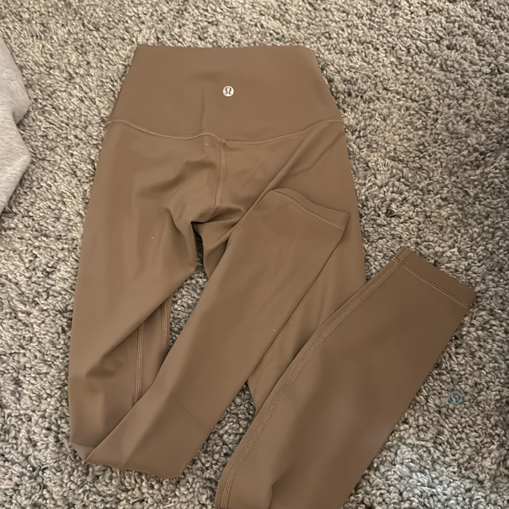 Light Brown Lululemon Leggings